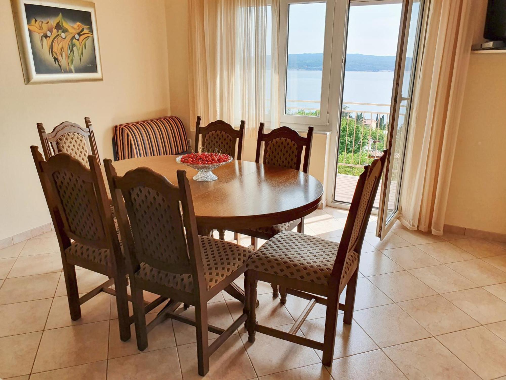 Seaview Apartment With Balcony And Terrace Barac Crikvenica Zewnętrze zdjęcie